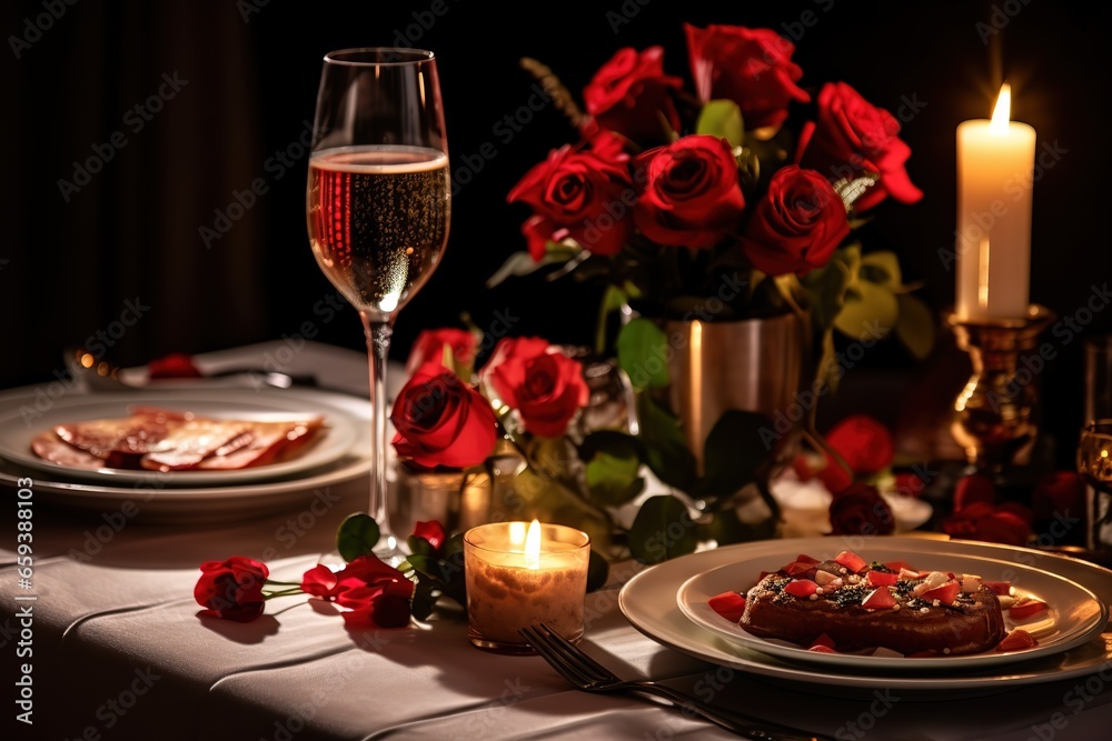 Romantic dinner
