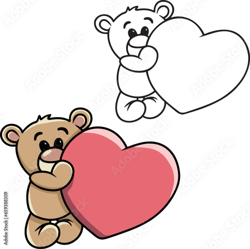 Teddy Bear with heart