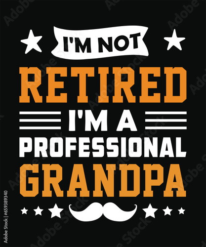 Father's Day T-shirt. typography vector funny quotes design for t-shirts, banners, mugs, posters, etc