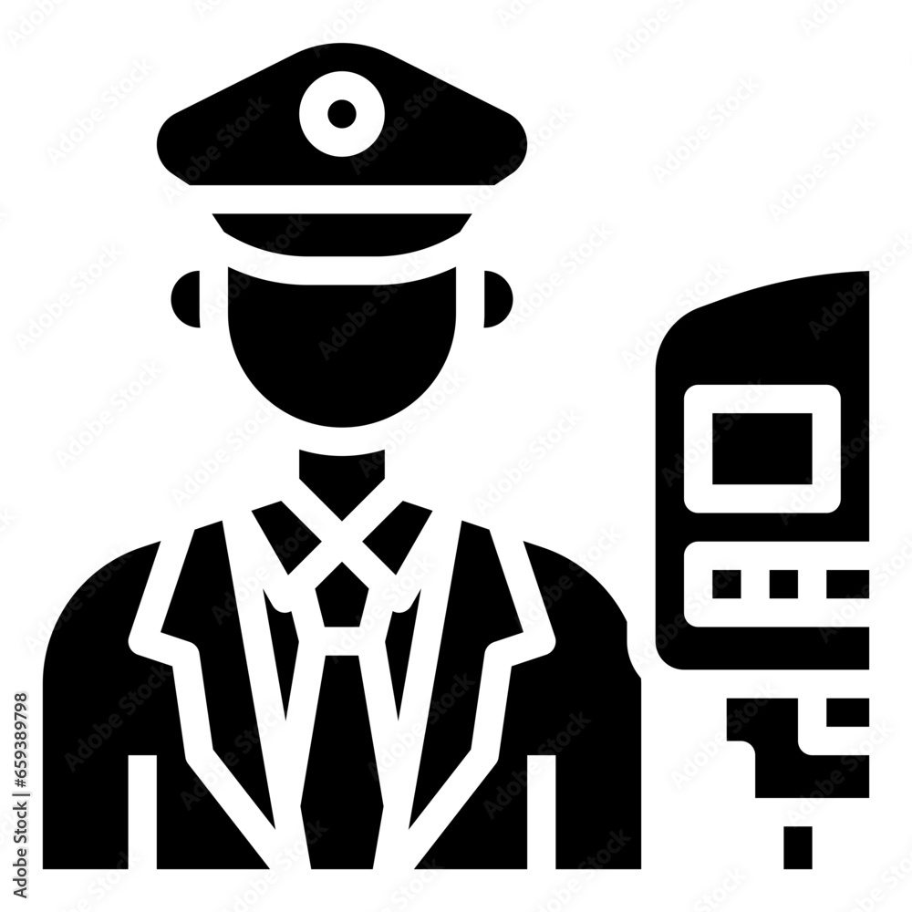 STATION MASTER filled outline icon,linear,outline,graphic,illustration STATION MASTER filled outline icon,linear,outline,graphic,illustration