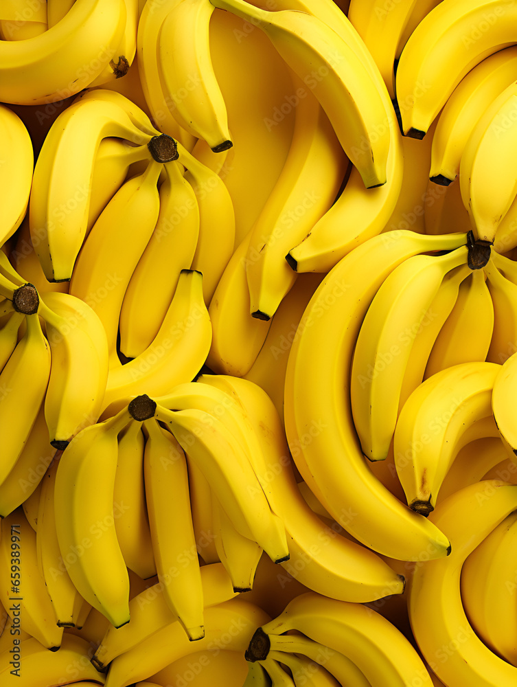 Natural fruit wallpaper background with fresh bananas Natural fruit wallpaper background with fresh bananas