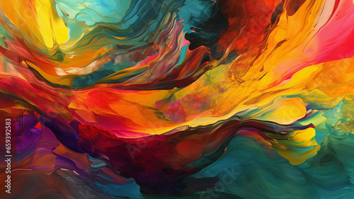 Abstract Colors Background | AI Generate