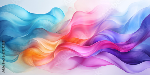 Abstract colorful Graphic motion on background, creative waves of gradient color smoke and liquid