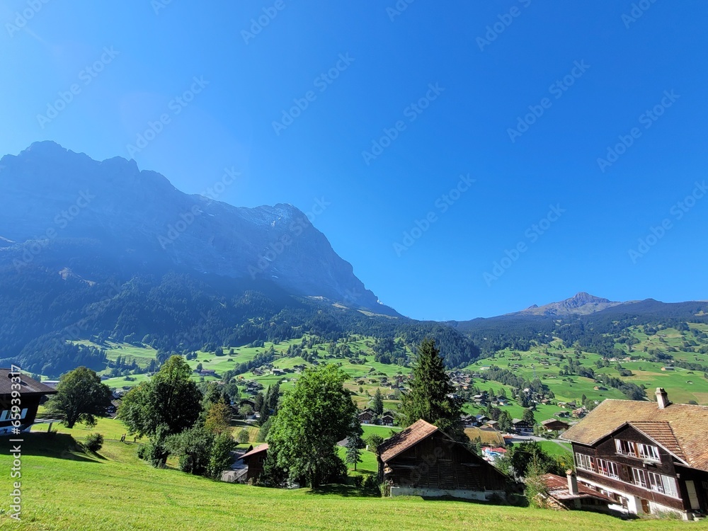 village in the mountains