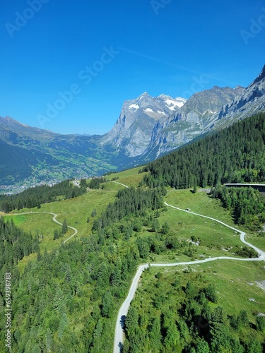 Canvas Print landscape in the mountains