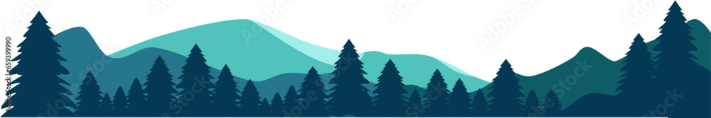 Fototapeta premium Mountain desert landscape