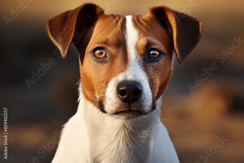  Inquisitive Jack Russell Terrier sitting and ready for action, Generative AI.jpeg, Inquisitive Jack Russell Terrier sitting and ready for action, Generative AI