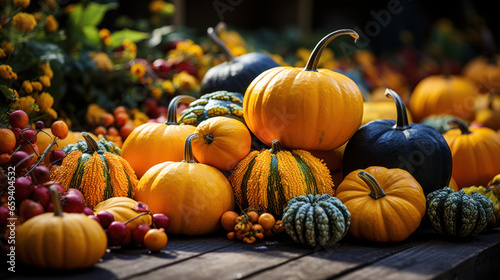 pumpkins and gourds