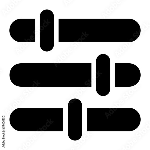 preferences glyph icon