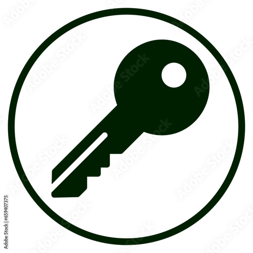 key glyph icon