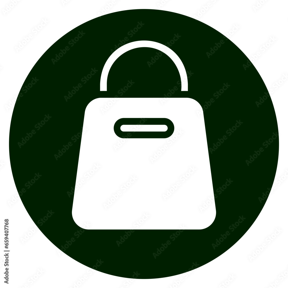 shopping bag glyph icon shopping bag glyph icon