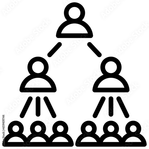 Mlm Outline Icon