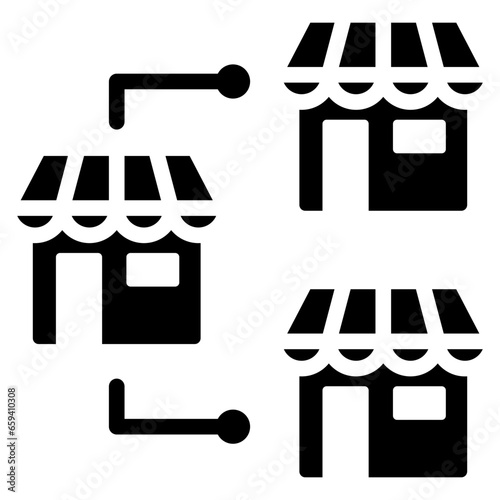 Franchise Glyph Icon