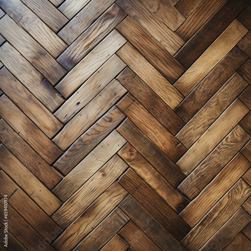 Parallel parquet texture made from wood, parquet tile floor of herringbone (fish tale) flooring, texture