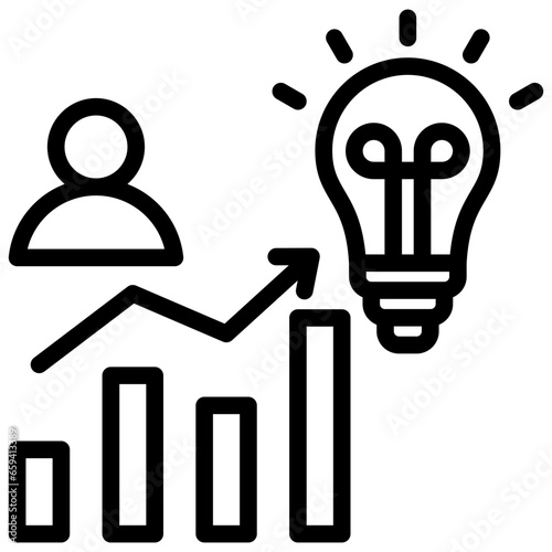 Entrepreneur Outline Icon