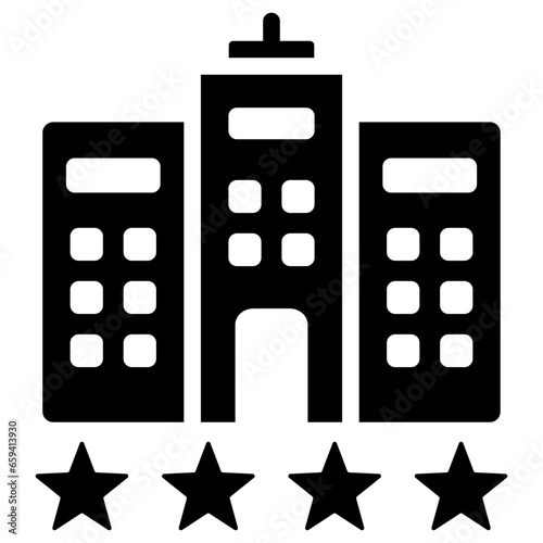 New Company Glyph Icon