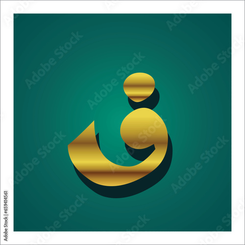 Arabic Alphabet golden free style
Arabic Alphabet, background dark green back typography design fonts