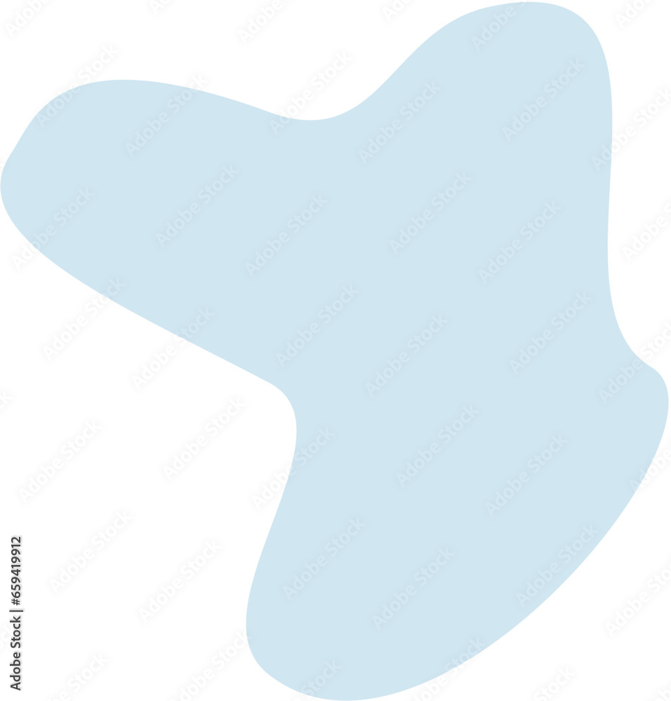 Organic blob shape element Organic blob shape element