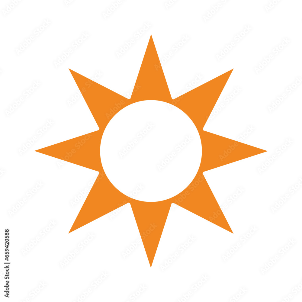 Sun Vector illustration Icon Logo Template design Sun Vector illustration Icon Logo Template design