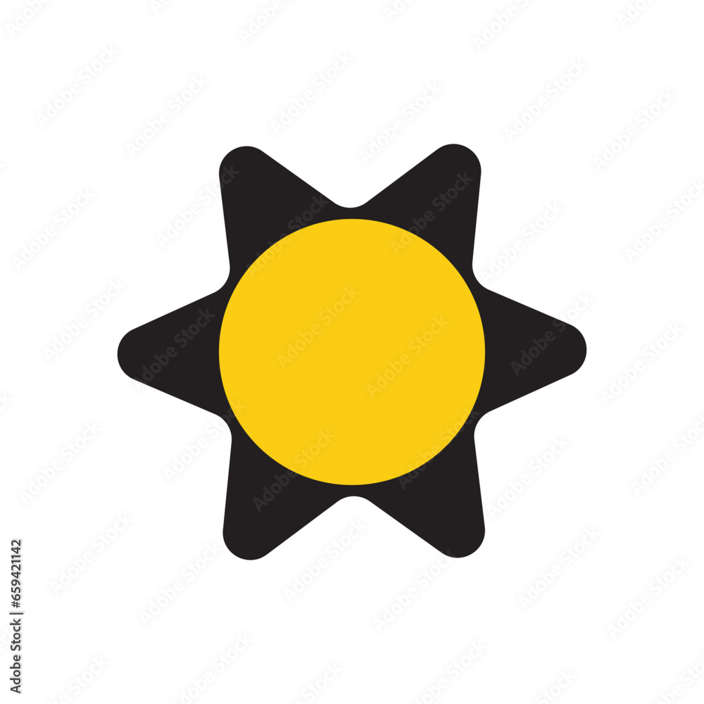 Sun Vector illustration Icon Logo Template design Sun Vector illustration Icon Logo Template design
