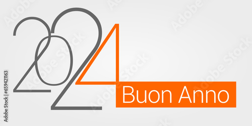 felice anno nuovo - buon anno 2024	