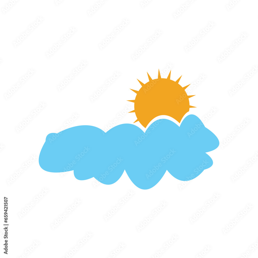 Sun Vector illustration Icon Logo Template design Sun Vector illustration Icon Logo Template design