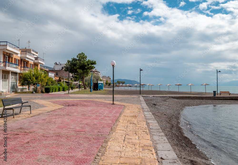 Sea Town in Greece
