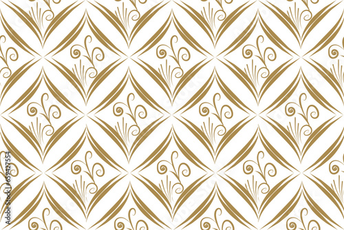 Ikat floral paisley embroidery on pattern traditional.Aztec style abstract vector illustration.design for texture,fabric,clothing,wrapping,decoration.Ethnic fabric carpet ornament native boho
