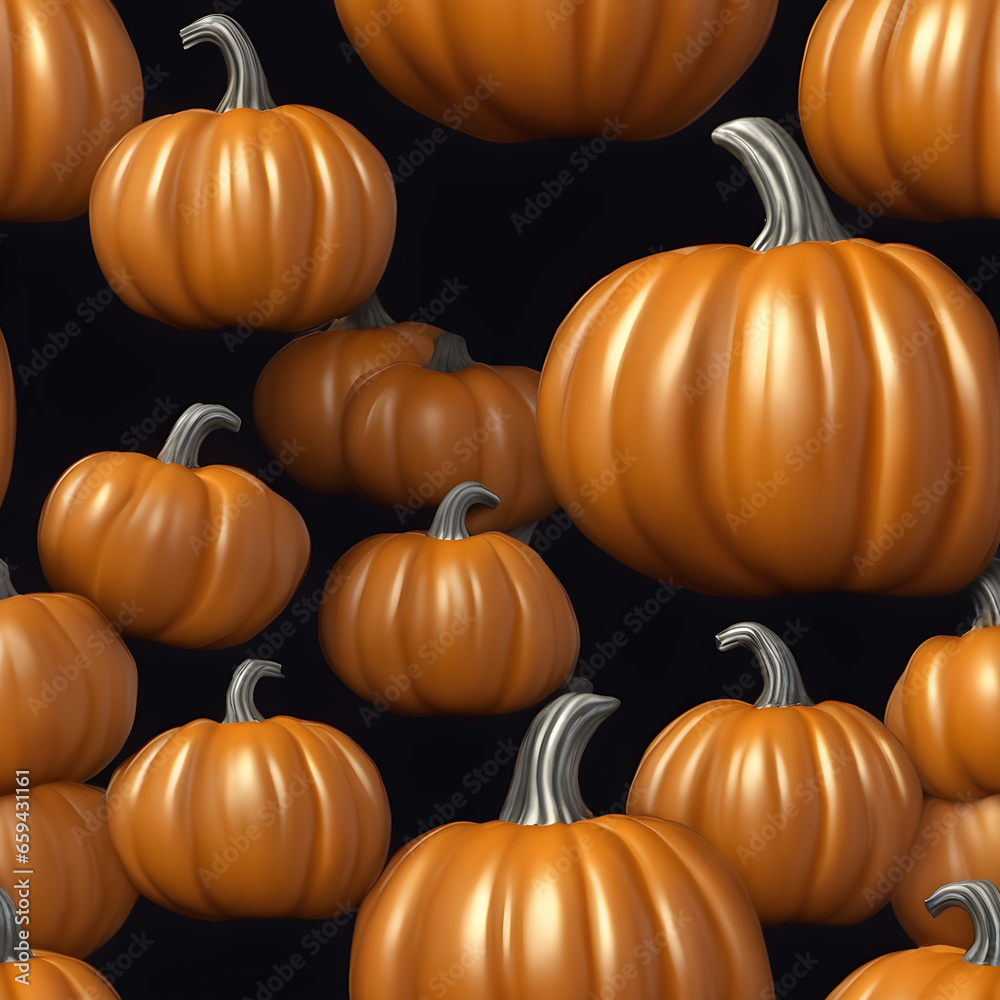 Pumpkins for halloween, AI-generated. Pumpkins for halloween, AI-generated.