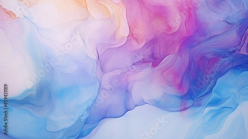 Alcohol ink colors translucent. Abstract multicolored marble texture background Alcohol Ink Pattern