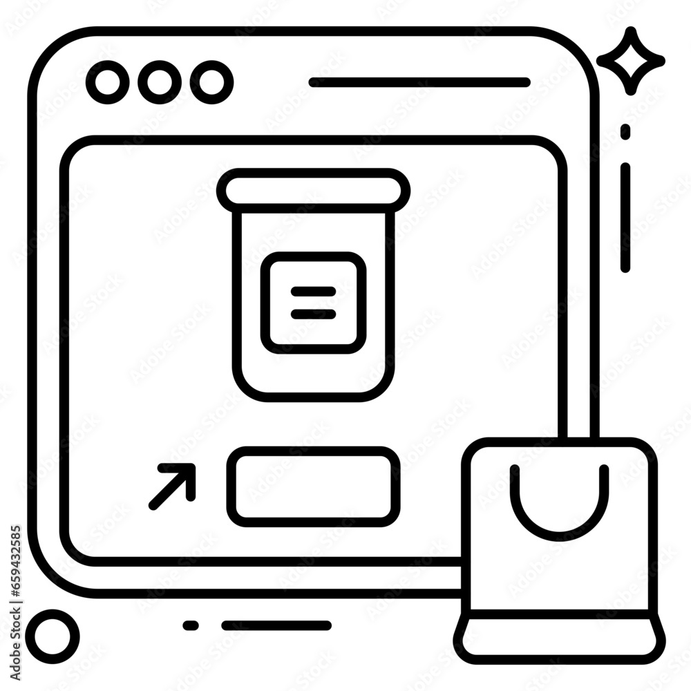 Trendy vector design of medical website Trendy vector design of medical website