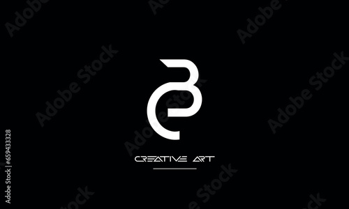 BC, CB, B, C abstract letters logo monogram