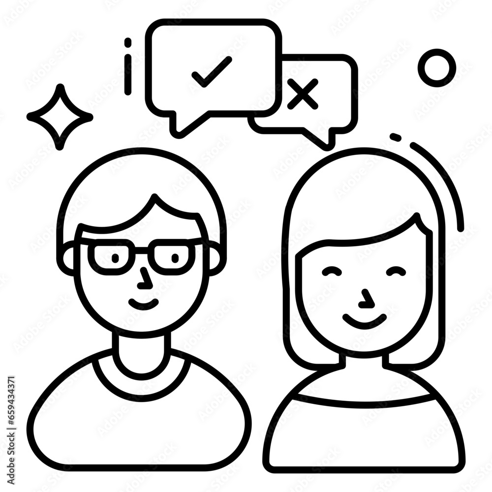 Premium download icon of selected candidate Premium download icon of selected candidate