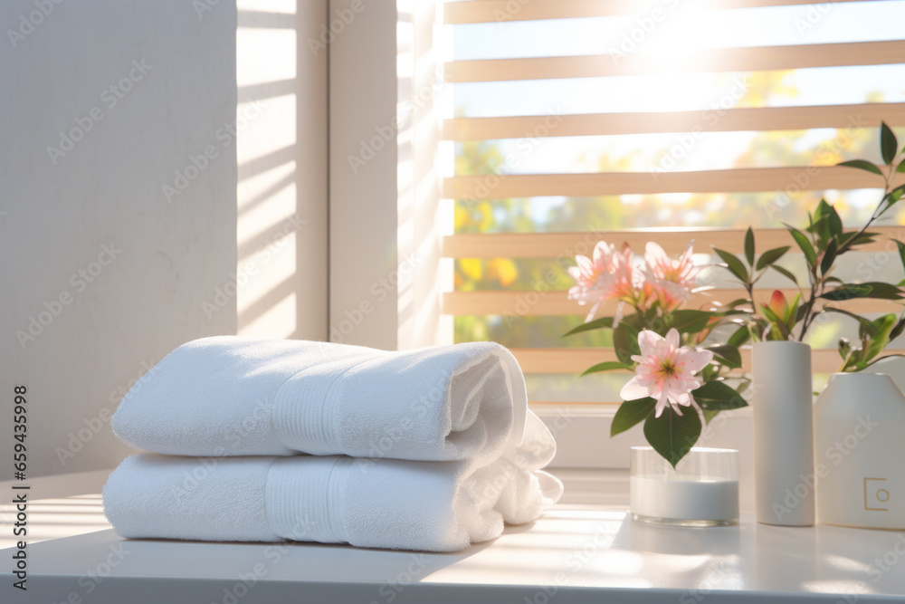 Soft, gentle, and clean white towels designed for a silky-smooth skin. Begin your day with a fresh perspective on beauty, health, and well-being after your morning face wash or bath. Soft, gentle, and clean white towels designed for a silky-smooth skin. Begin your day with a fresh perspective on beauty, health, and well-being after your morning face wash or bath.