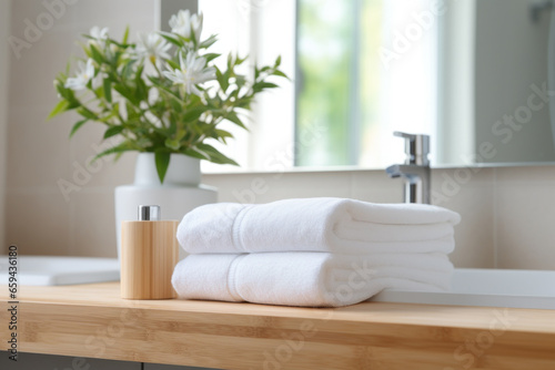 Treat your skin to the softness of these gentle, clean, white towels. Start your day with a fresh outlook on beauty, health, and well-being after your morning skincare or bath routine.