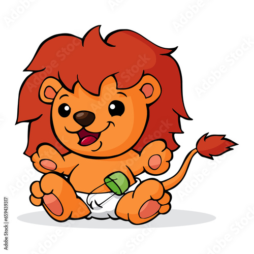 Baby Lion cartoon