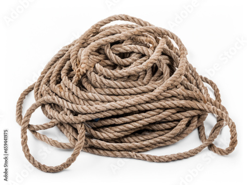 rope isolated on white background