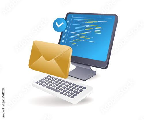 Computer email programming data