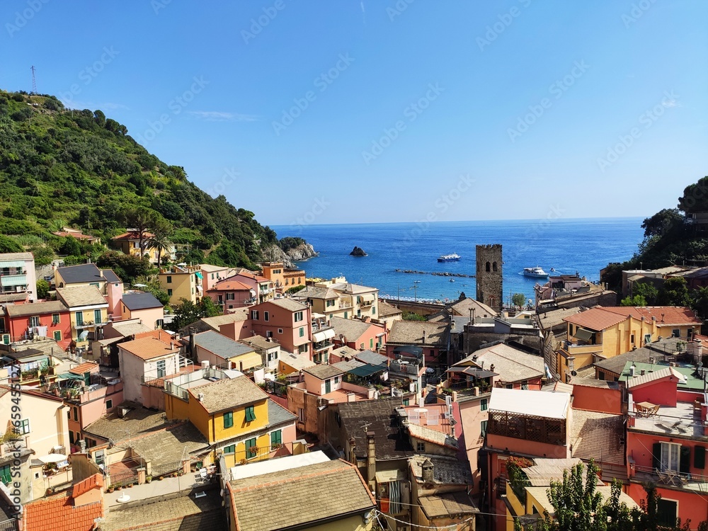 Beautiful Italian seaside village