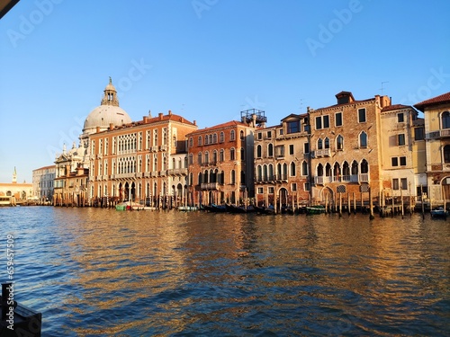 Venice Italy canal side view © Annie
