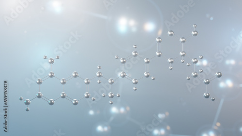 Bild auf Leinwand methotrexate molecular structure, 3d model molecule, antineoplastic agents, stru