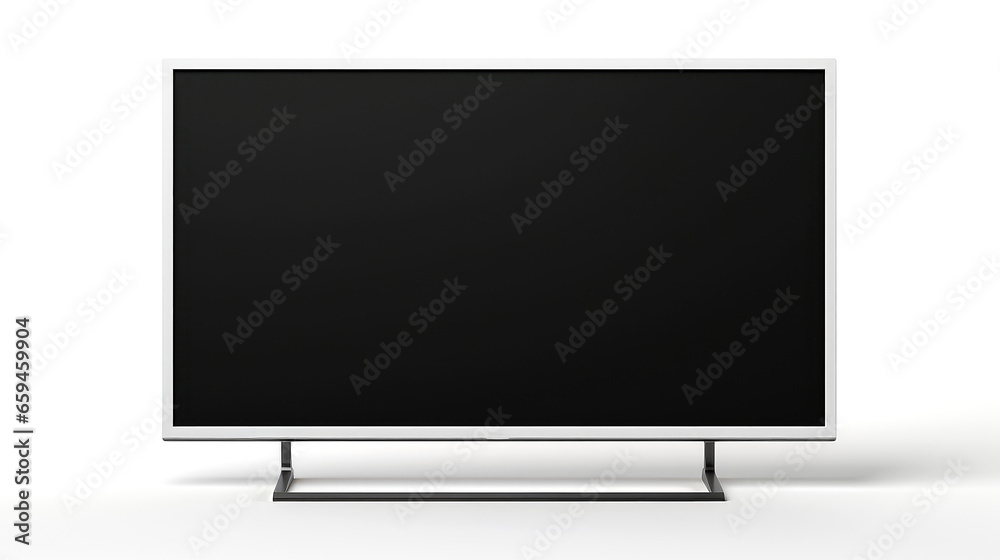 Commercial photo of tv screen without logo , mock up of tv Commercial photo of tv screen without logo , mock up of tv