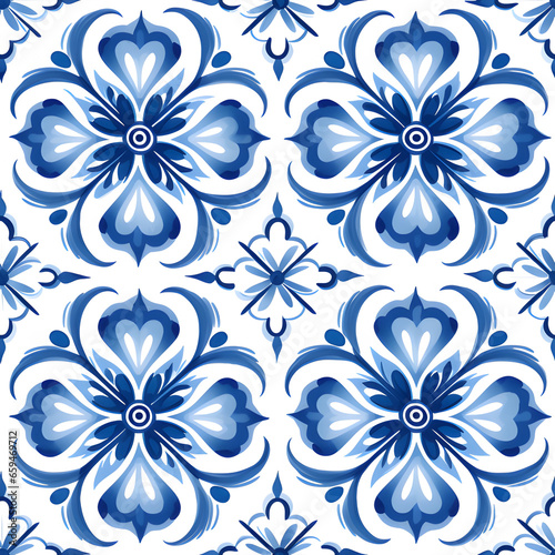 Delfts blue tiles, background.