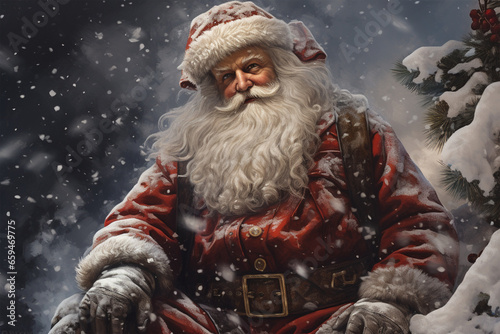 Santa, with wisdom as old as Christmas itself.