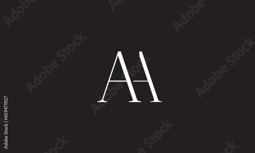 AA, A  Abstract Letters Logo Monogram