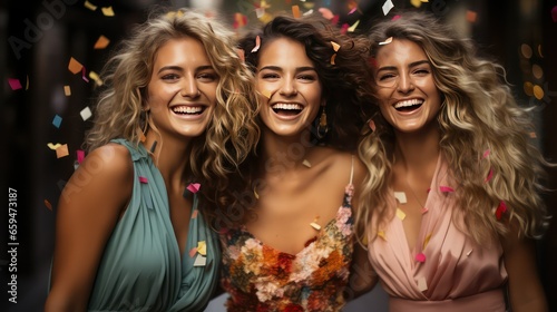 group of woman s smiling at party