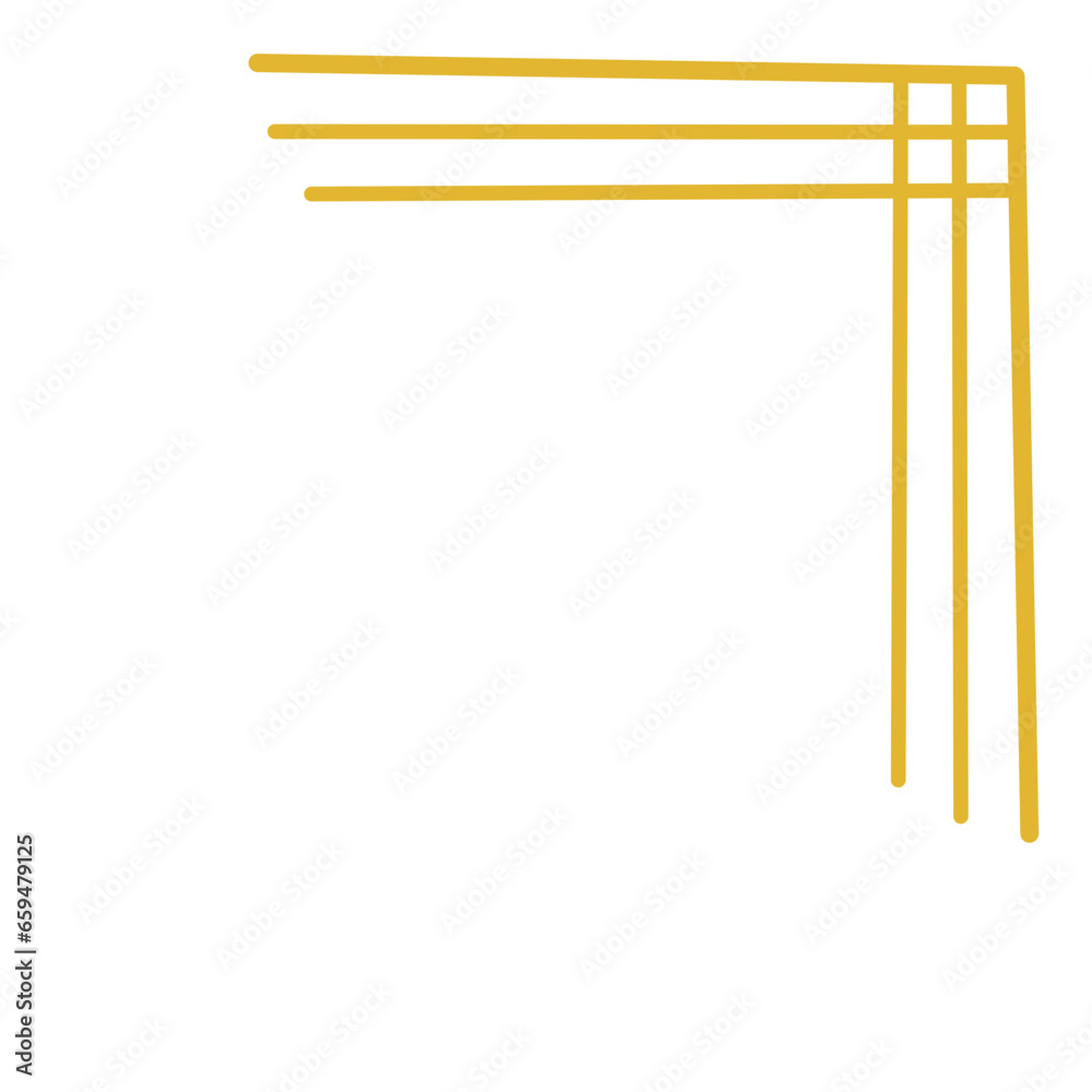 Gold Frame Corner Gold Frame Corner