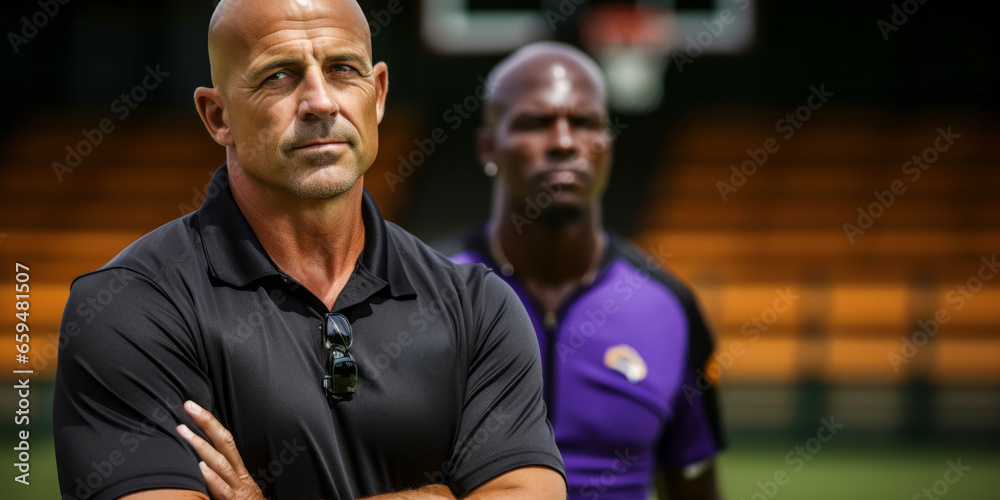 portrait of Coach and Scout, Instruct or coach groups or individuals in the fundamentals of sports. Demonstrate techniques and methods of participation. May evaluate athletes' strengths and weaknesses portrait of Coach and Scout, Instruct or coach groups or individuals in the fundamentals of sports. Demonstrate techniques and methods of participation. May evaluate athletes' strengths and weaknesses