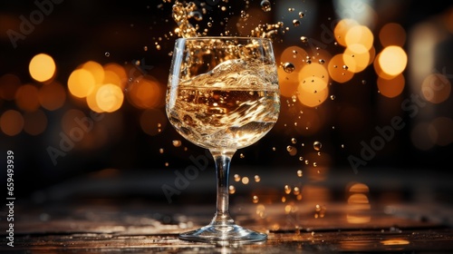 Close-up of a glass of champagne being poured , Background Image,Desktop Wallpaper Backgrounds, HD