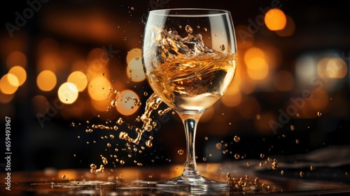 Close-up of a glass of champagne being poured , Background Image,Desktop Wallpaper Backgrounds, HD